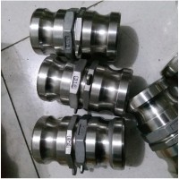 河北海浩 F型帶法蘭快速接頭 陽(yáng)端帶法蘭 2.5寸 現(xiàn)貨銷售