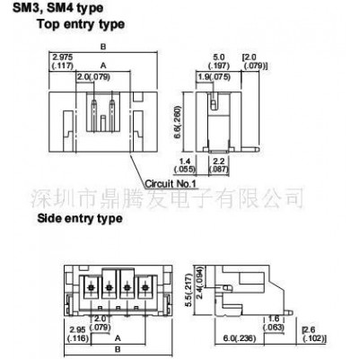 鼎騰發 出售原廠MOLEX連接器2.54間