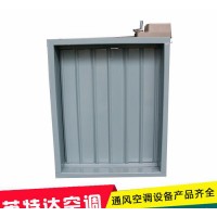 自產自銷規格電動風量調節閥 對開多葉風量調節閥
