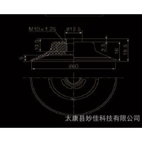 PA-60/PFG-60  真空吸盤 單層直徑60mm吸盤 加工定制異形吸盤