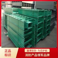 拉擠式玻璃鋼電纜槽盒 隆泰鑫博環(huán)保抗腐蝕電纜橋架廠家發(fā)貨