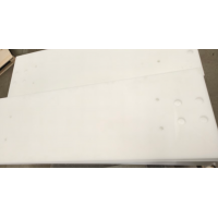 超高分子量聚乙烯導料槽滑板加工定做，可打孔M10等尼龍螺栓